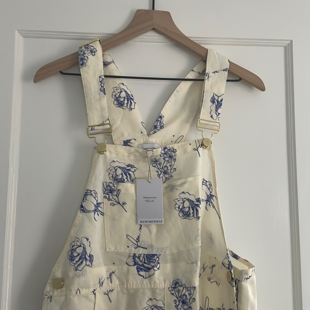 Linen overalls